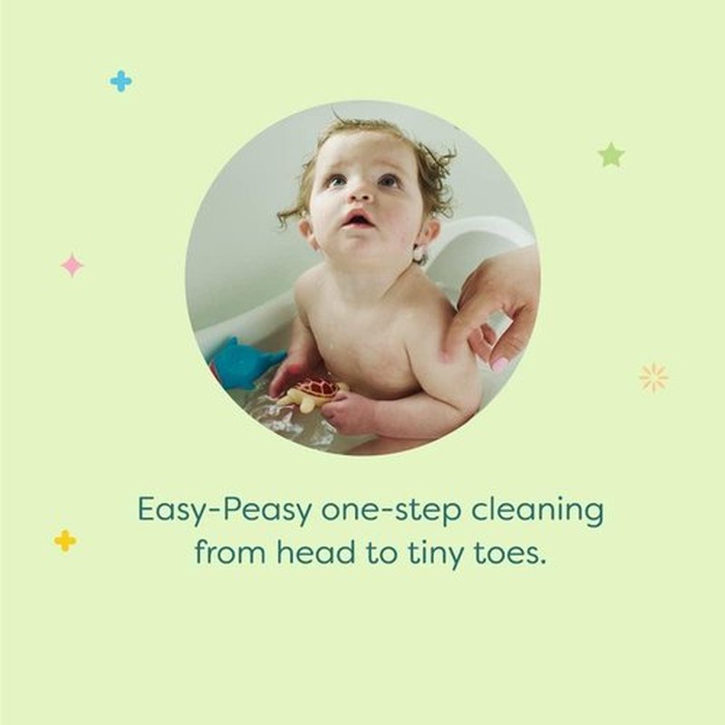 Babyganics Baby Shampoo & Body Wash - Chamomile Verbena, Gentle 16oz Pump Bottle