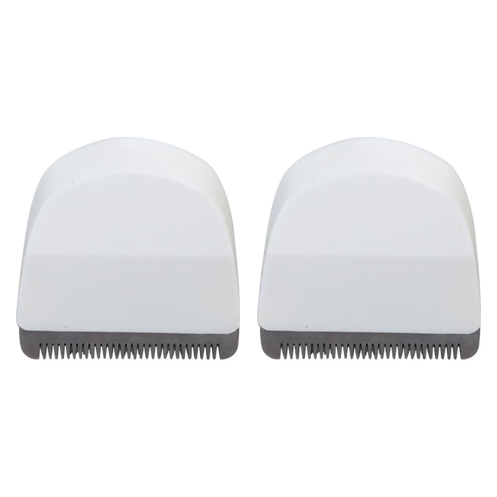 2025 New 2 Pack White Clipper Blade, Snap-On Replacement Blade for Wahl Peanut Clipper 8685, 8655, 8663, 8685-1701