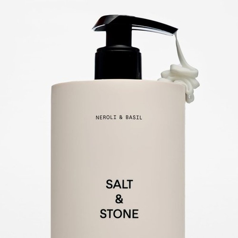 Salt & Stone Body Lotion - Hydrating Neroli & Basil Formula for Soft, Nourished Skin | 15.2 fl oz