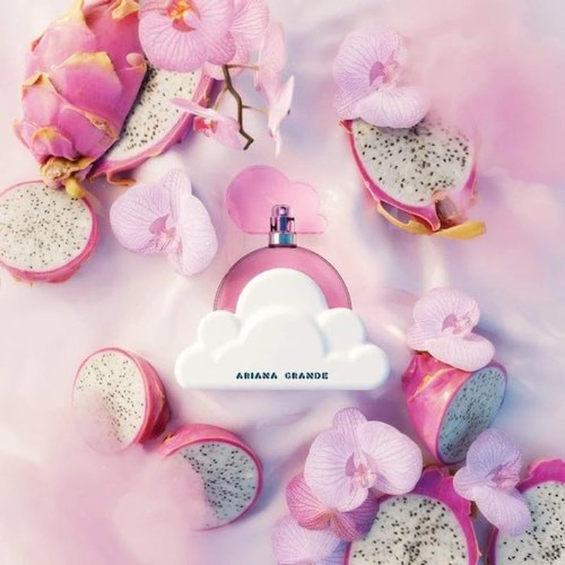 Ariana Grande Cloud Pink Eau de Parfum - Long-Lasting Fragrance with Dragon Fruit & Vanilla Orchid - Women's Perfume