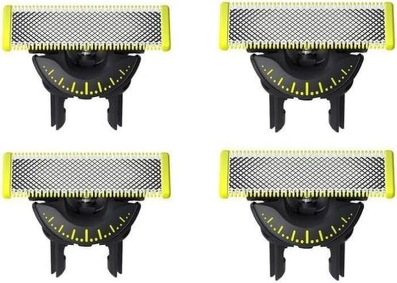 Philips OneBlade Replacement Blades - 4 Pack for OneBlade Electric Shaver & Trimmer | Model QP440/50