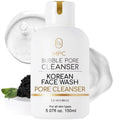 MPC Bubble Pore Cleanser - Gentle Deep Pore Facial Cleanser with Caviar | Hydrating Exfoliator for Oily & Dry Skin - 5.07 fl oz