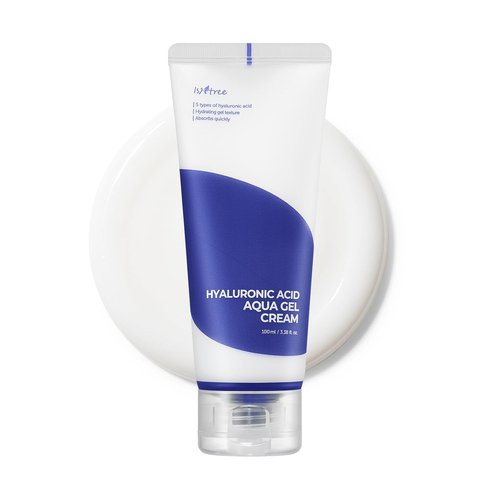 IsNtree Hyaluronic Acid Aqua Gel Cream - Lightweight Moisturizer | Quick-Absorbing Hydration | 100ml