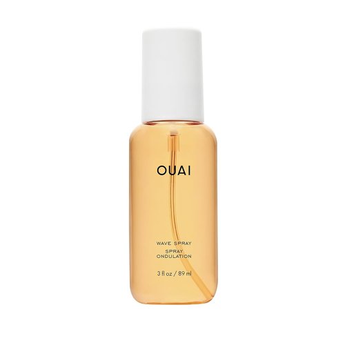 OUAI Wave Spray - Travel Size Texture Spray with Coconut Oil & Rice Protein | Adds Volume & Shine (3 fl oz)