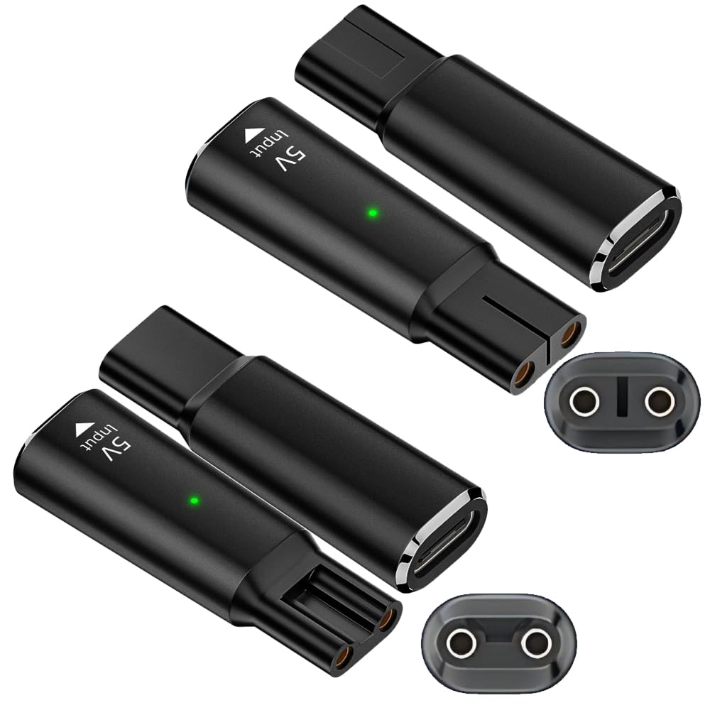 rgzhihuifz 10PCS USB C Power Cord Replacement Charger USB Adapter Compatible with a Variety of Electric Hair Clippers, Beard Trimmers, Shavers, Desk Lamps,Purifiers, HQ8505 Charging Cable