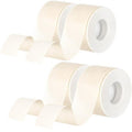 Nuanchu 4 Rolls Lash Tape for Eyelash Extensions Breathable Eyelash Tape for Extensions Adhesive Microporous Lash 0.98 Inch x 3.9 Yard/Roll(White)