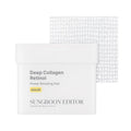 SUNGBOON EDITOR Deep Collagen Retinol Power Boosting Pads | Deep Hydration, Skin Elasticity Care for Dry Skin, Fine Lines | Korean Moisturizer, Korean Skincare, Toner Pads – 100 Count
