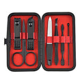 7pc Manicure Set Stainless Steel:Ultimate Travel Essentials Nail Kit-Perfect Gifts for Everyone-Premium Nail Clippers for Men Manicure Kit for Women,Personal Care Products Gifts for Boyfriend
