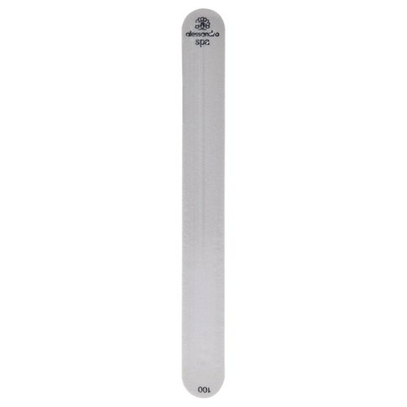 alessandro Spa Manicure File for Women - Contains Two Different Surfaces - Helps Eliminate Small Ridges - Smooths Nail Surface - Leaves Nails Glossy - Cruelty Free - 1 Pc Nail File