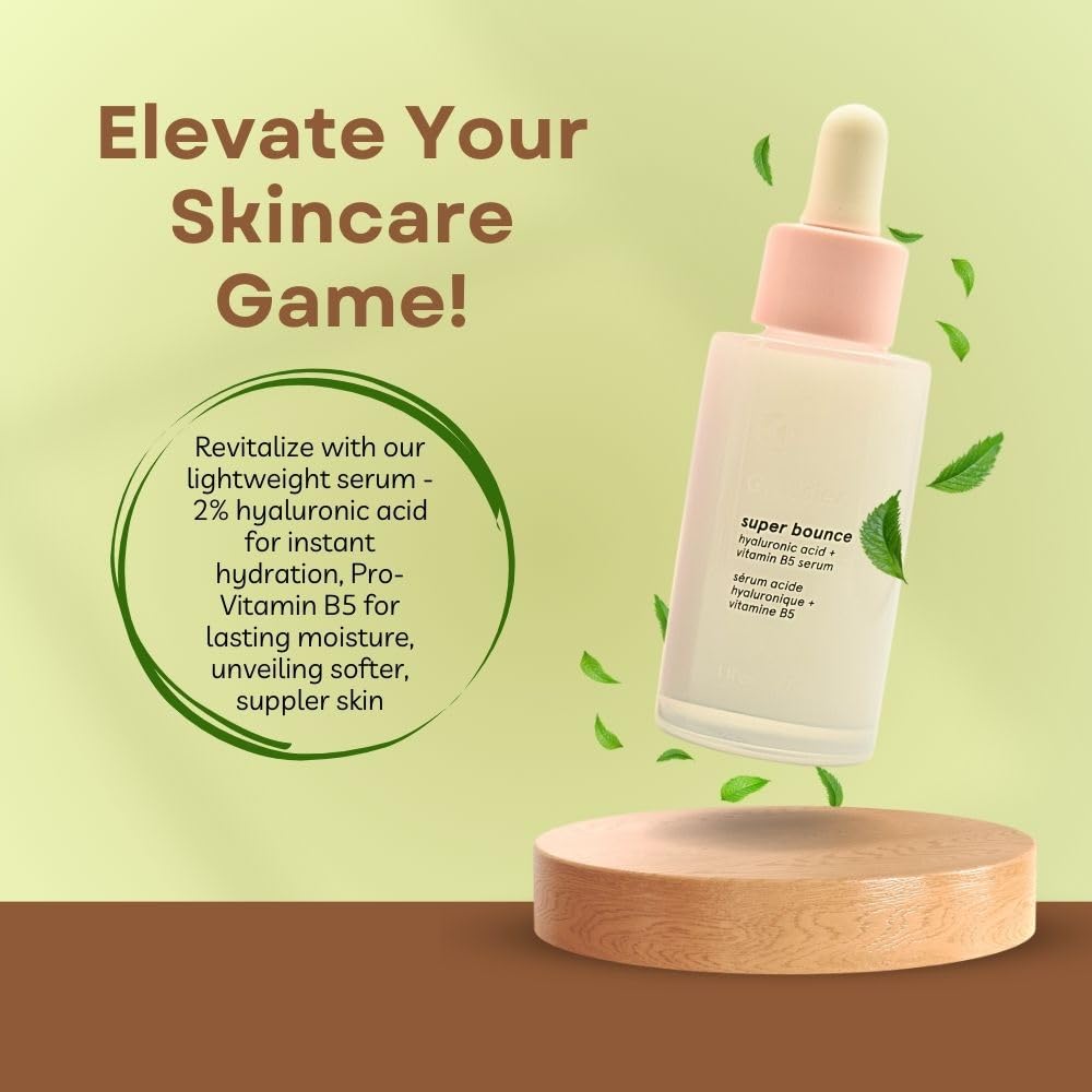 Glossier Super Bounce Hyaluronic Acid + Vitamin B5 Serum Full Size 1 ounce