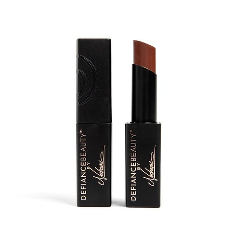 Defiance Beauty Unstoppable Age-Defying Lipstick Makeup - Moisturizing & Long Lasting Lipstick for Women - Deep brown mauve pink
