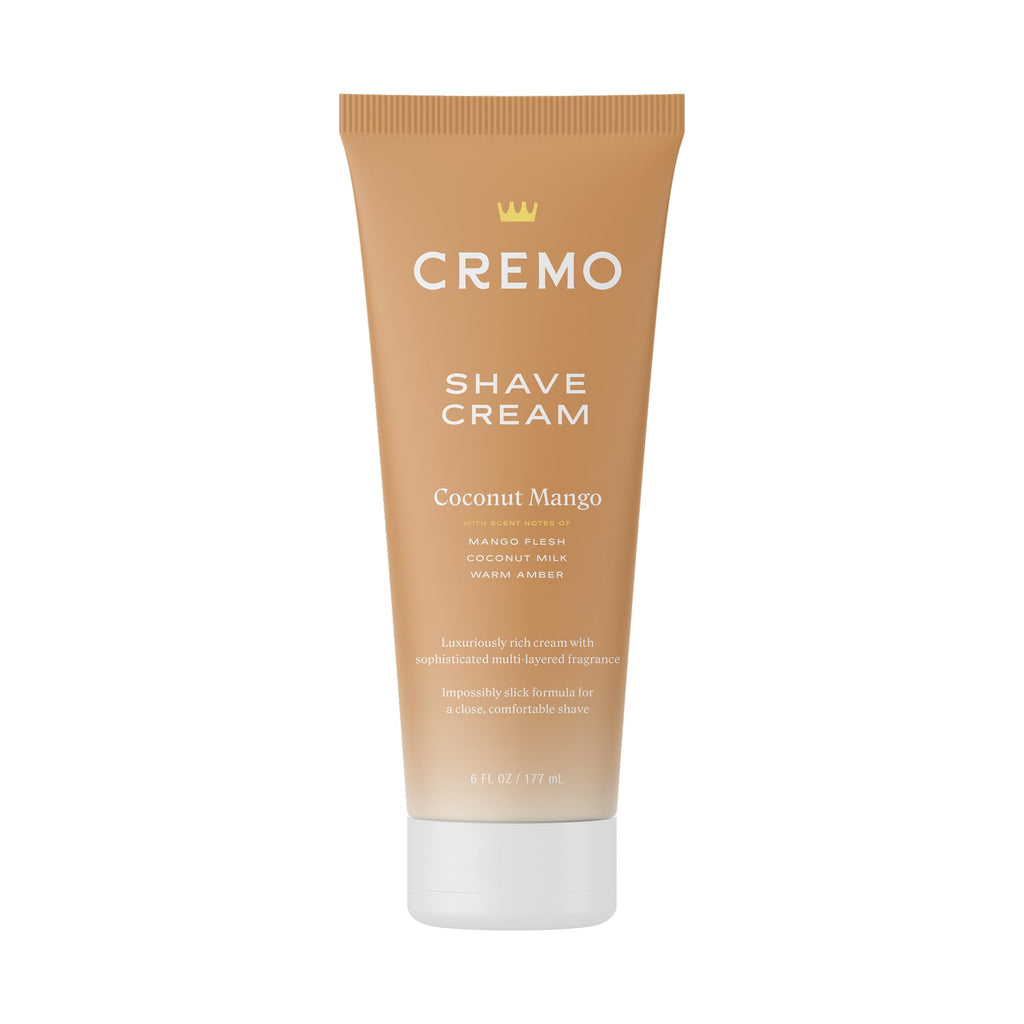Cremo Women’s Shaving Cream Sensitive Skin, Moisturizing, Ultra-Slick Shave Cream for Women, Fights Nicks, Cuts and Razor Burn, 6 Fl Oz