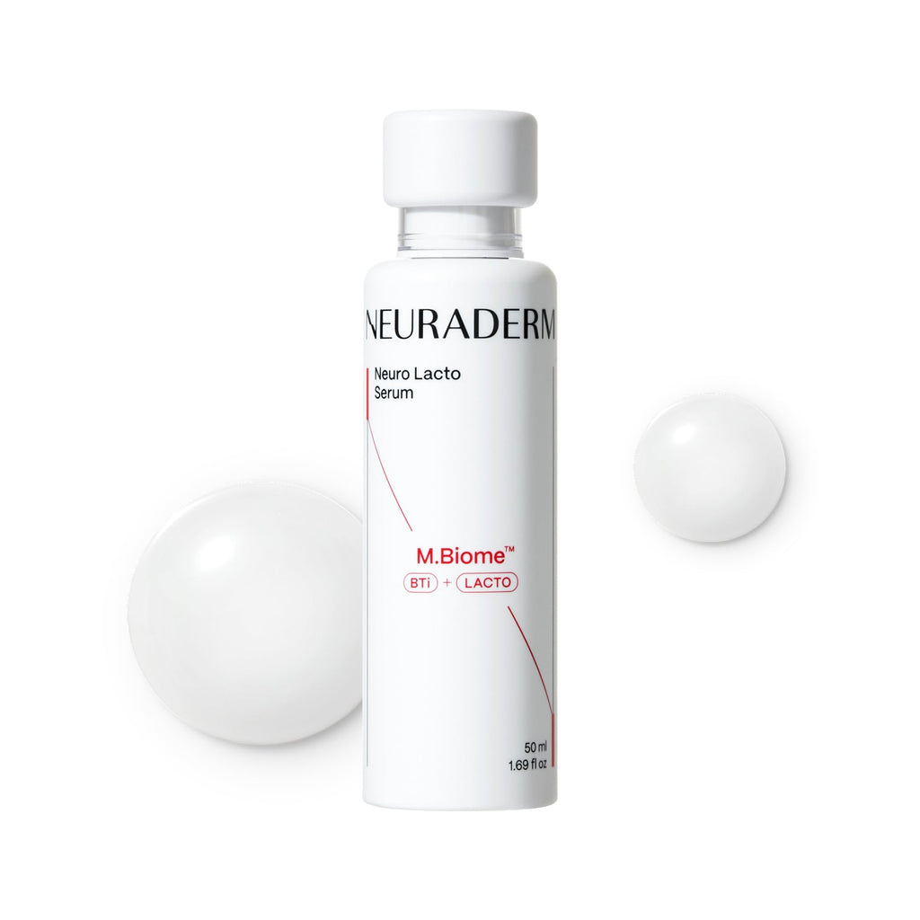 NEURADERM Neuro Lacto Serum | Advanced Anti-Aging Formula with Peptide & Probiotic Complex | Clinically Clean, Non-Irritating for Sensitive Skin | 1.69 fl. oz