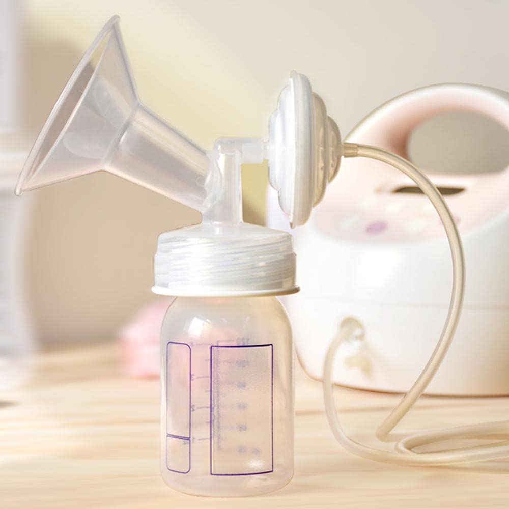 Maymom Baby Bottle Thread Changer or Converter; Compatible with Spectra S1 S2 Pumps Wide Mouth Flanges to use Medela, Ameda, Lifefactory, Dr. Brown Narrow Neck Bottles