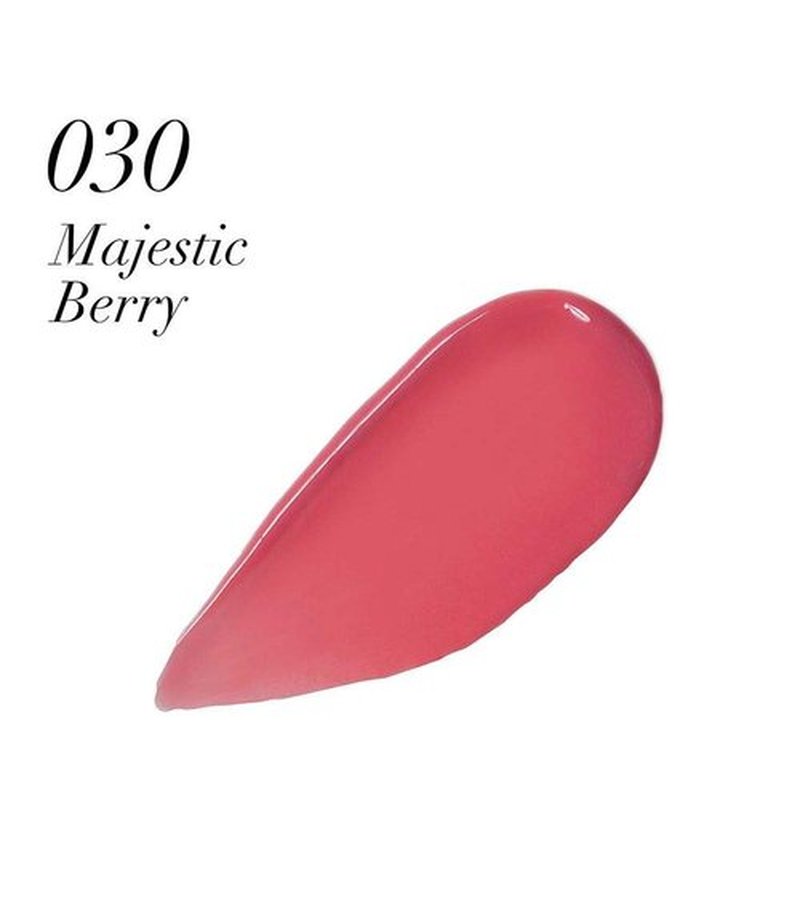Max Factor Colour Elixir Lip Cushion Gloss - Majesty Berry, Enriched with Mineral Oil & Vitamin E, 9 ml
