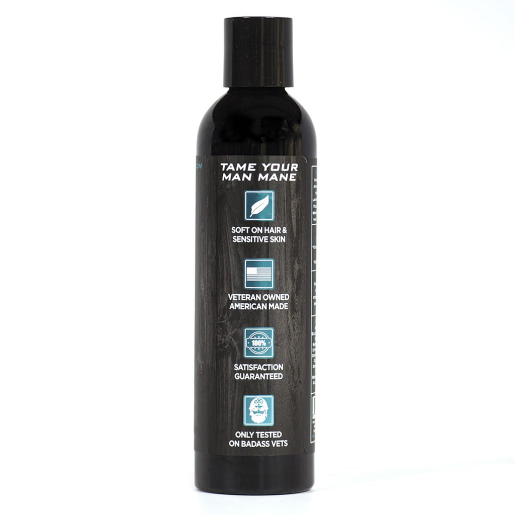 Chuck's Hog Wash - All Natural Beard and Body Wash - The Biker Scent, 8oz - Leaves Your Beard Softer than its Ever Been and is Suitable for Daily Use