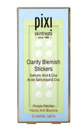 Pixi Clarity Blemish Stickers | Pimple Patches with Salicylic Acid, Green Tea & Cica for Clear & Balanced Skin | Translucent & Gentle | On-the-Go Spot Treatment | 24 patches