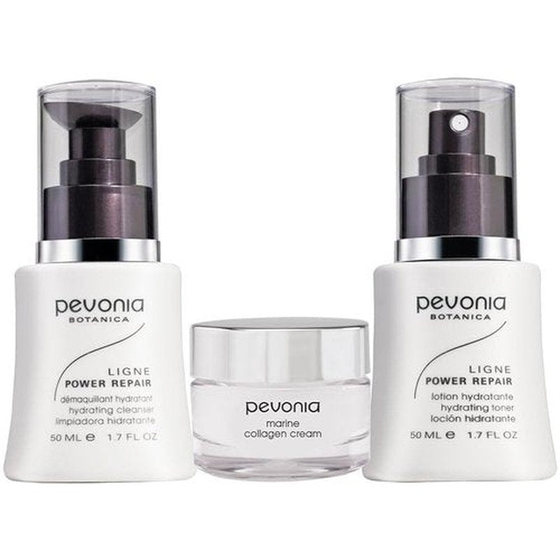 Pevonia Power Repair Kit - 3 Piece Skincare Solution for Radiant Skin