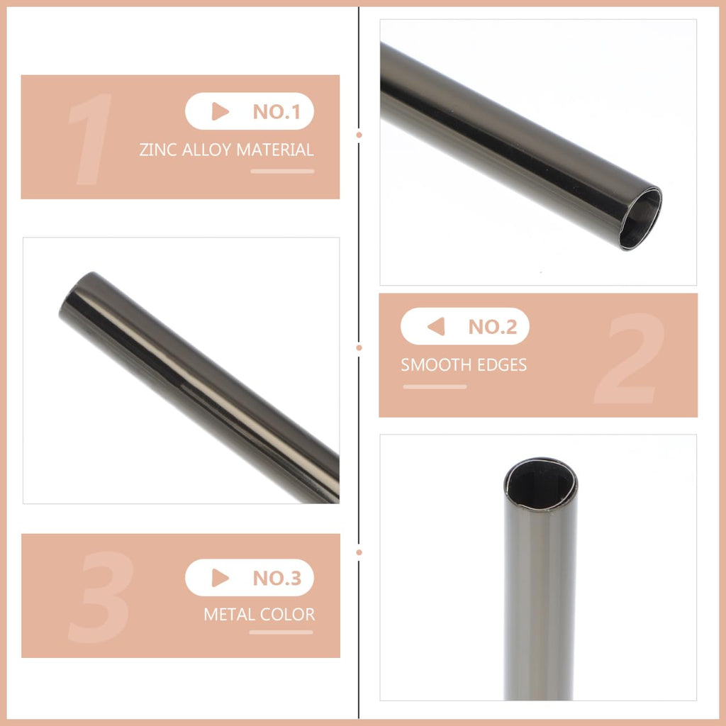 Lurrose Nail Pen Caps 5 Pack 3.30 Inch Light-Proof Manicure Pen Covers Sealed Nail Art Brush Caps for Home and Salon Use