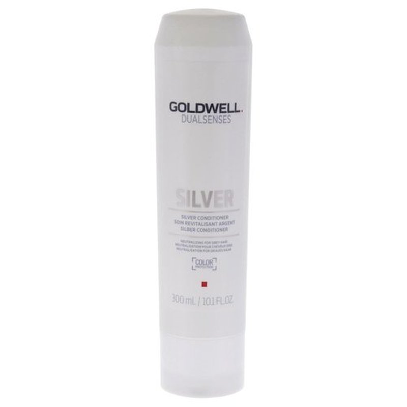 Goldwell Dualsenses Silver Conditioner - Brightens Blonde Hair | 33.8 Fl Oz