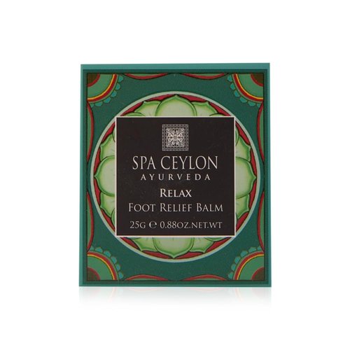 SPA CEYLON RELAX Foot Relief Balm | Instant Cooling & Soothing | relief for tired & fatigued feet | Hydrating | 100% Natural | Suitable for all skin types