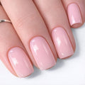 **IN.HYPE Semi-Sheer Gel Polish - Milky Pink French Base, Natural Transparent Nude, Soak Off UV/LED**