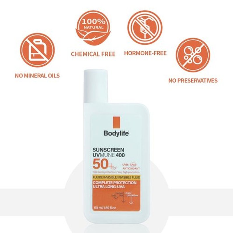 Regine Switzerland Face Sunscreen SPF 50+ | Broad Spectrum Protection with Antioxidants - 1.69 fl. oz