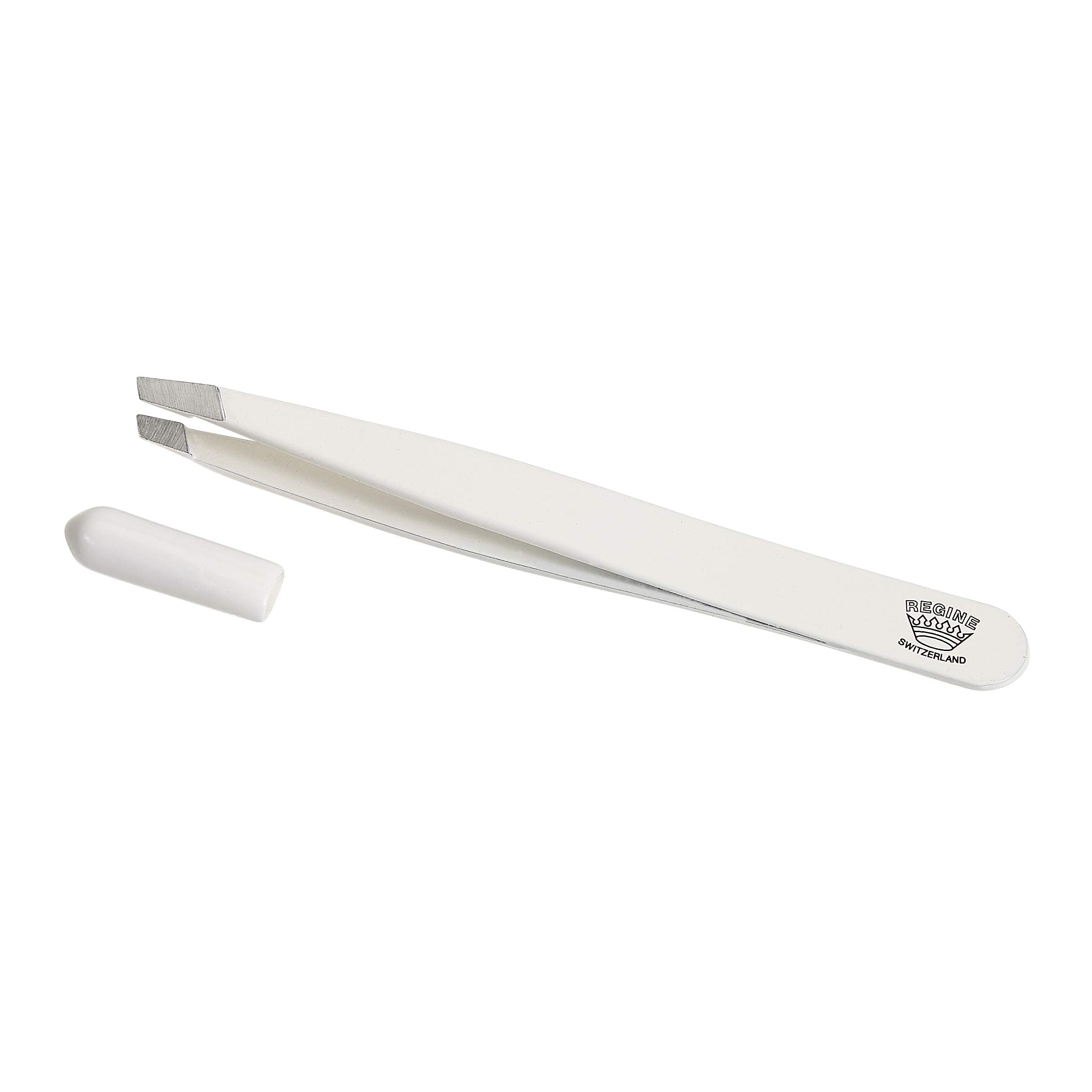 Regine Switzerland Slant Tweezer - Swiss Made Professional Eyebrow Remover