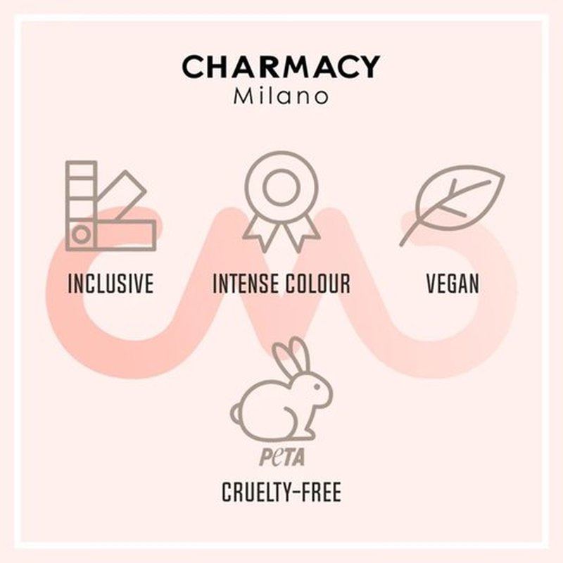 CHARMACY Twist Up Lip Liner Pencil - Waterproof & Smudge-Proof | High Pigment Creamy Formula | Universal Shades #03