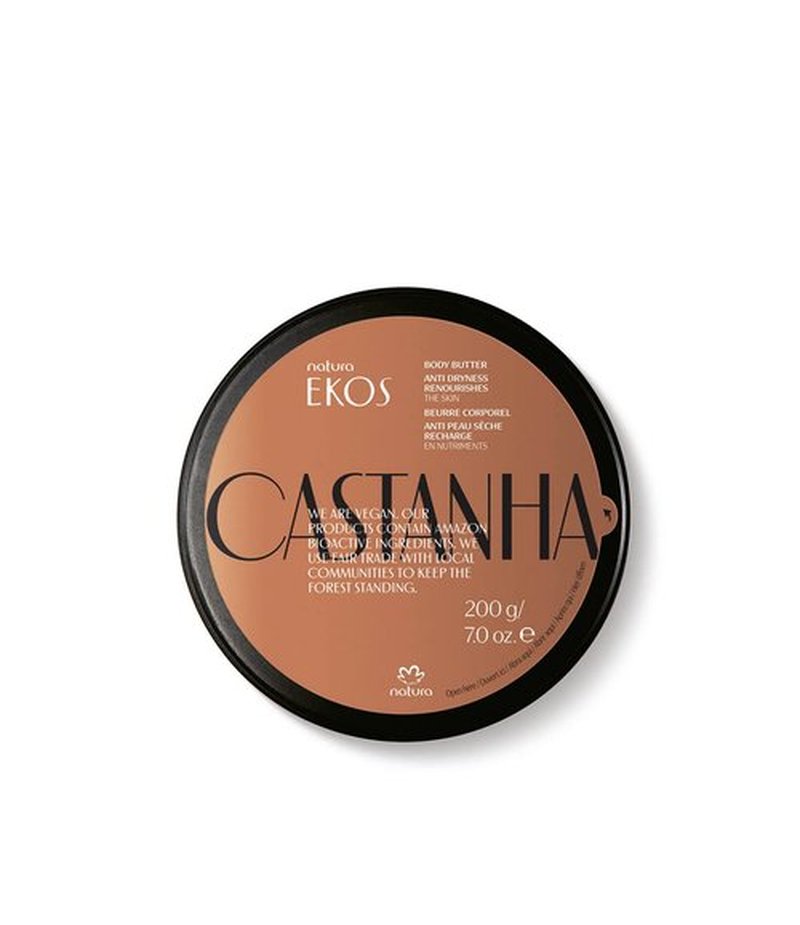 Natura Ekos Castanha Nourishing Body Butter - Hydrating Formula for Soft Skin | 200g