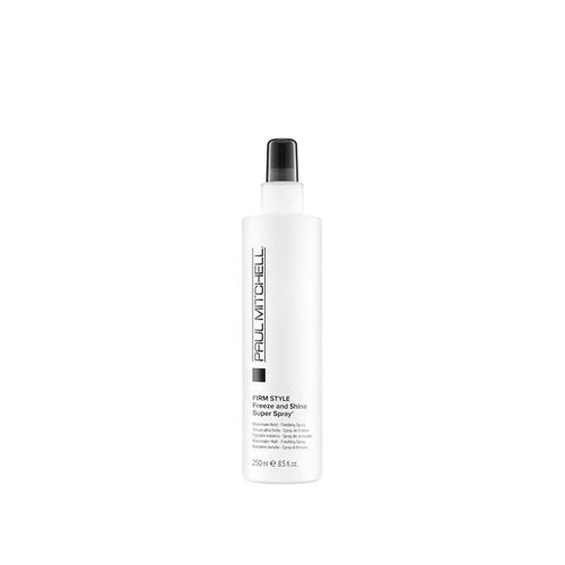 Paul Mitchell Freeze and Shine Super Hairspray - Maximum Hold for Coarse Hair | Shiny Finish 10 oz