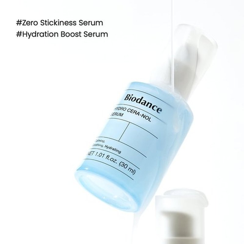 BIODANCE Hydro Cera-nol Serum - Hydrating & Soothing Facial Serum for Dry Skin | 1.01 fl. oz