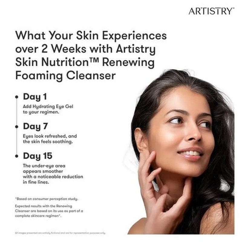 Art Stry Skin Nutrition Renewing Foaming Cleanser - Gentle Formula for Radiant Skin | 125ml
