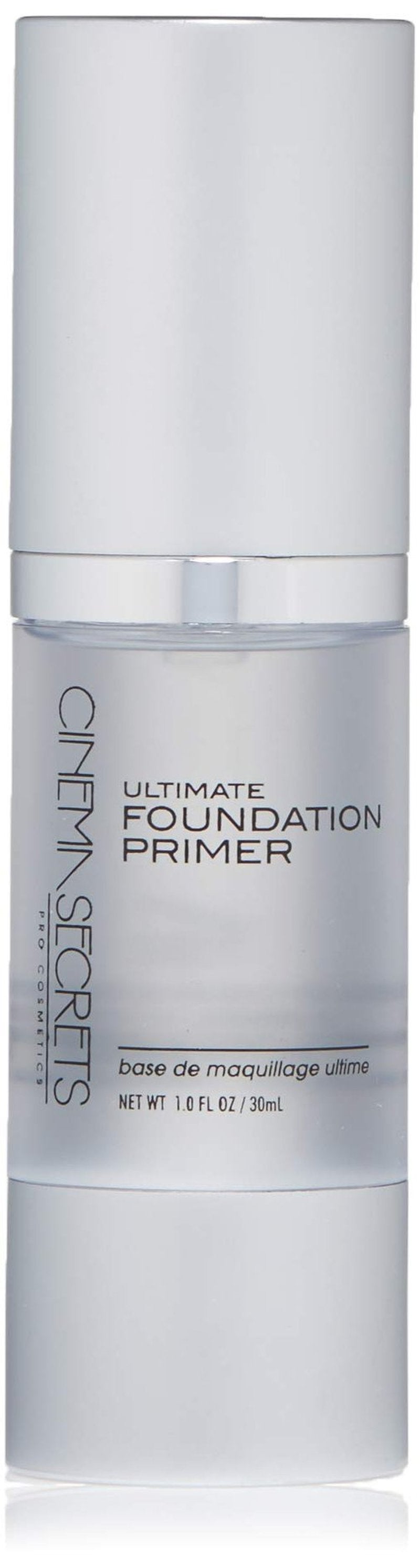 Cinema Secrets Ultimate Foundation Primer - Lightweight Silicone-Based Primer with Vitamins A & E, Hydrating & Smoothing, Preps Skin for Flawless Makeup