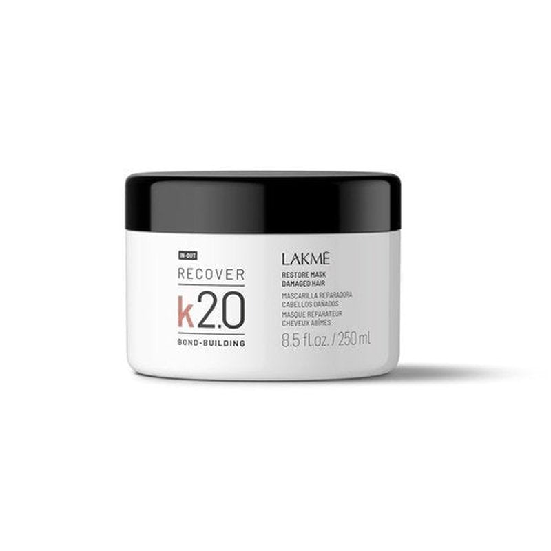 Lakmé K2.0 Recover Restore Mask - Deep Hydration Hair Mask for Damaged Hair | 8.45 Fl Oz