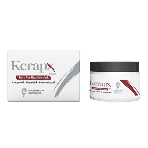 Brass-Free Hydration Hair Mask - Deep Moisture & Repair for Dry, Damaged Hair | 4.76 fl oz