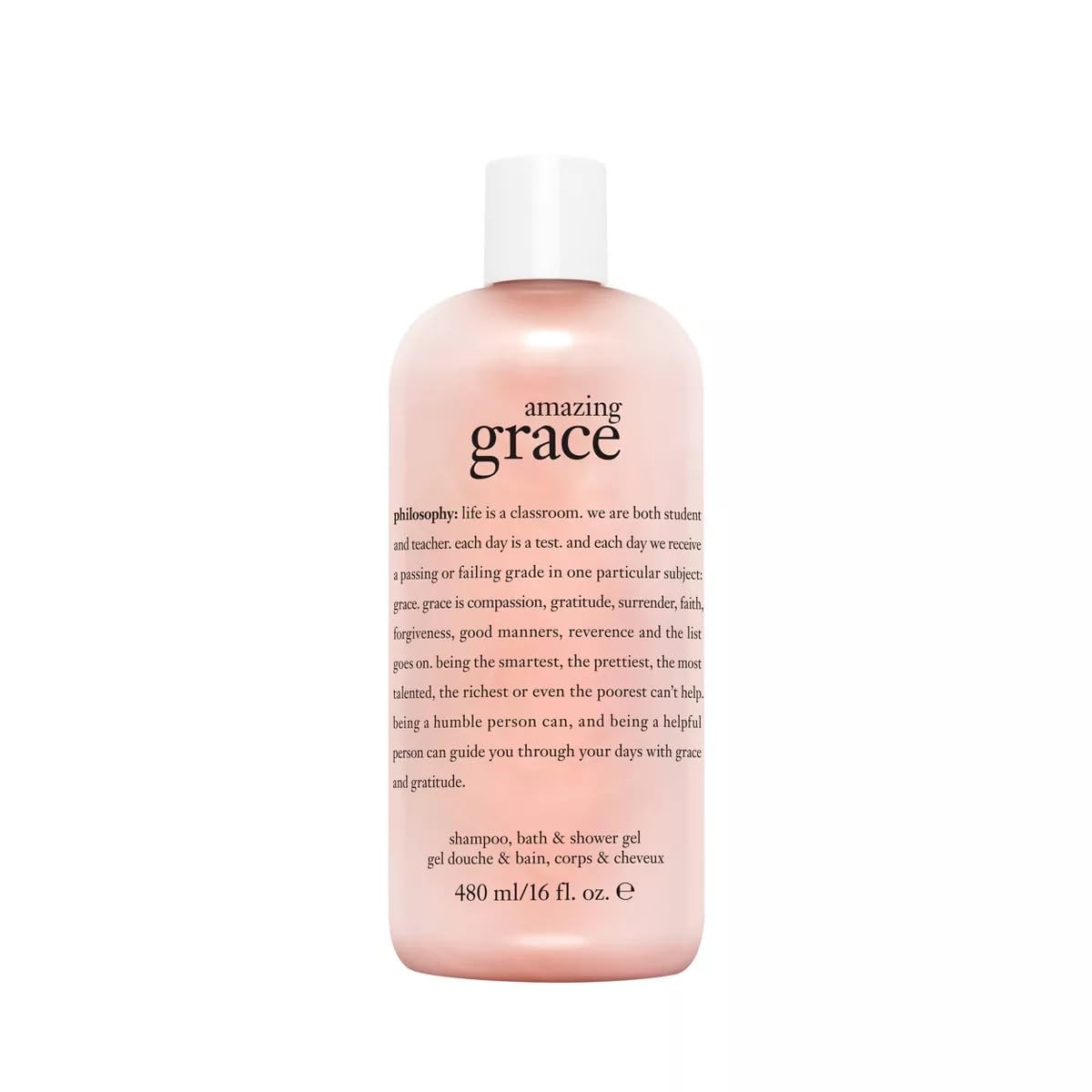 philosophy amazing grace shampoo, shower Gel & bubble bath, 16 oz