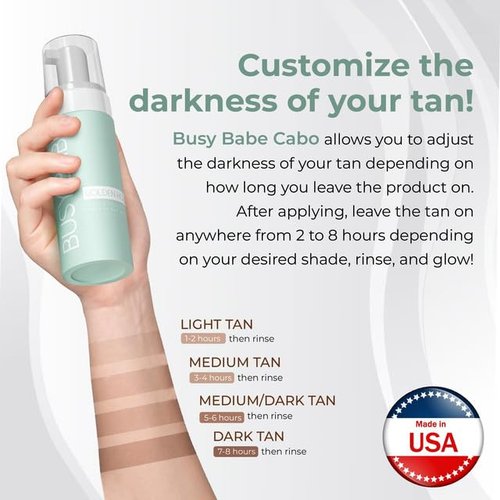 Golder Hour Tanning Mousse - Flawless Sun-Kissed Glow for All Skin Types | Dark Bronze 200ml