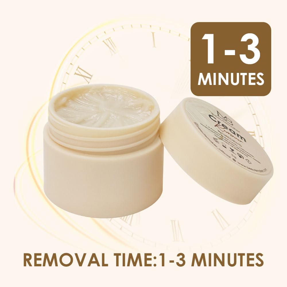 Beeutemaker Cream Lash Remover for Lash Extensions, Beige Color Lash Extension Remover, Low Irritation Cream for Sensitive Skin, Professional eyelash Remover for extensions Salon(Lash Remover,5g)
