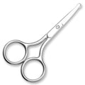 FEITA Small Nose Hair Scissors, Round Tip Design - Men's Grooming Scissors for Facial Safety, Beauty Use for Woman, Makeup, Eyebrow, Lashes, Mustache