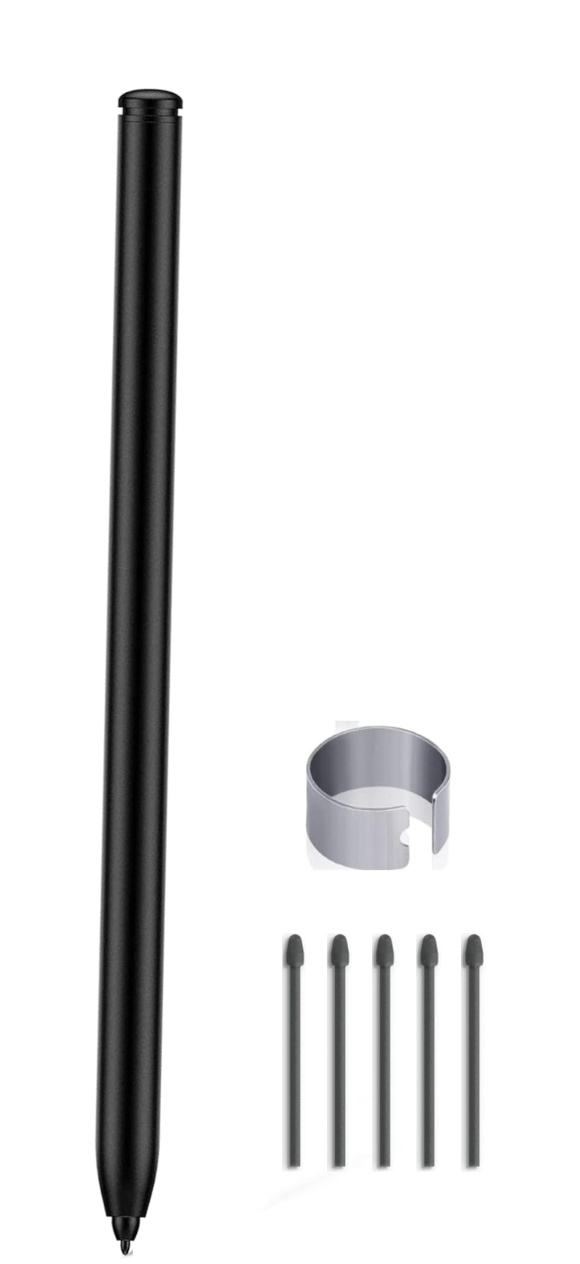 Magnetic Stylus Pen for Remarkable 2 Pen with Eraser (4,096 Pressure Levels) for Kindle-Scribe/BOOX Pro, Max Lumi2, Note Air2, Note5, Nova Air Tablet, EMR Devices with Tips/Nibs (WithEraser*Black)