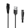 wotdmu 5V USB Charging Cable for Wyklaus Head Shavers OP-002 Models 7D - Compatible and Reliable Power Solution, with 1 Cleaning Brush, 3.3ft Power Cord