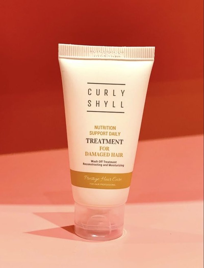 CURLYSHYLL Prestige Clinic Hair Treatment - Nutrition Support for Damaged Hair | Travel Size