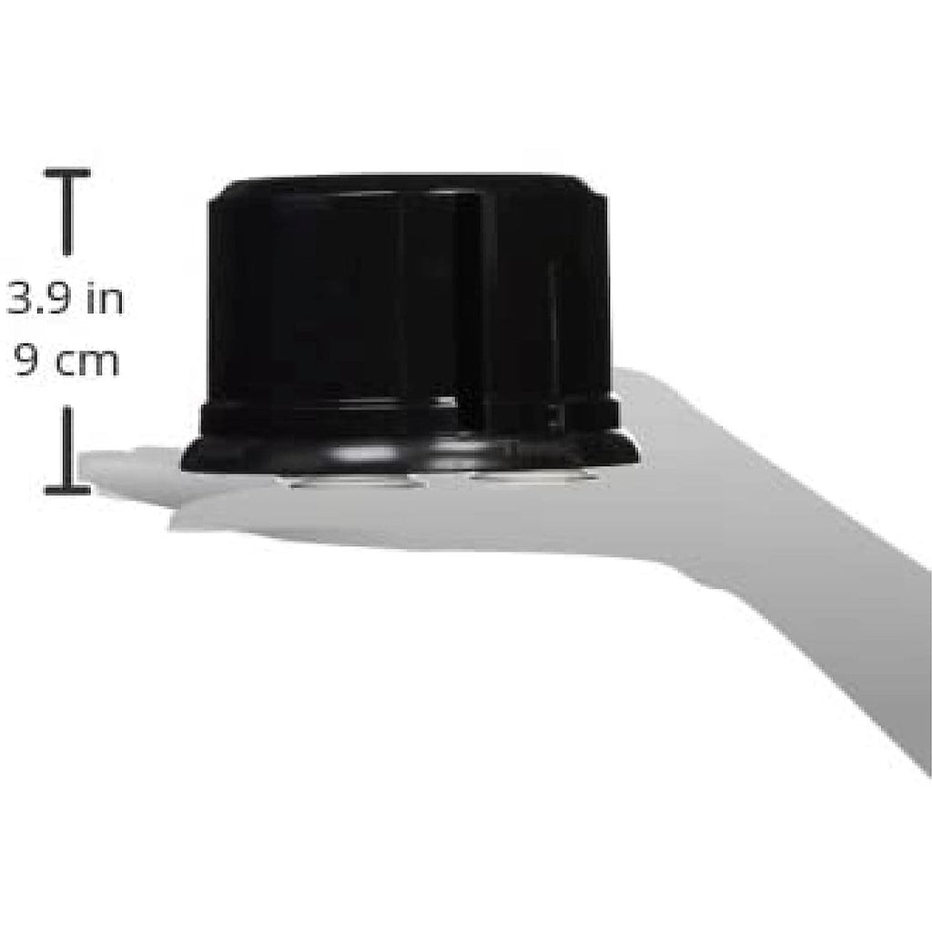 The Shave Factory Neck Strip Dispenser, Neck Strips Case, Neck Covering Paper Case Container (Black)