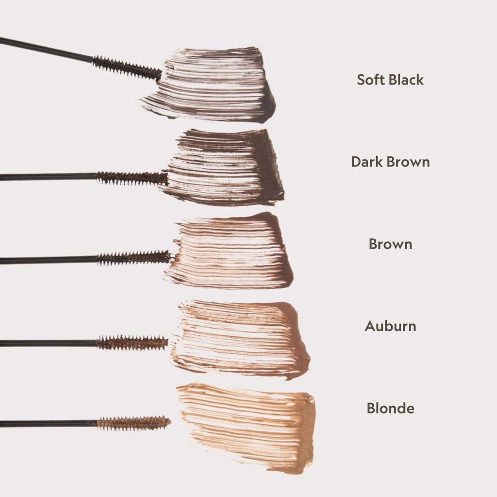 YENSA Brows On Brows Tinted Eyebrow Gel - Long-Wear Superfood Formula for Color & Thickness - Auburn (0.17 oz)