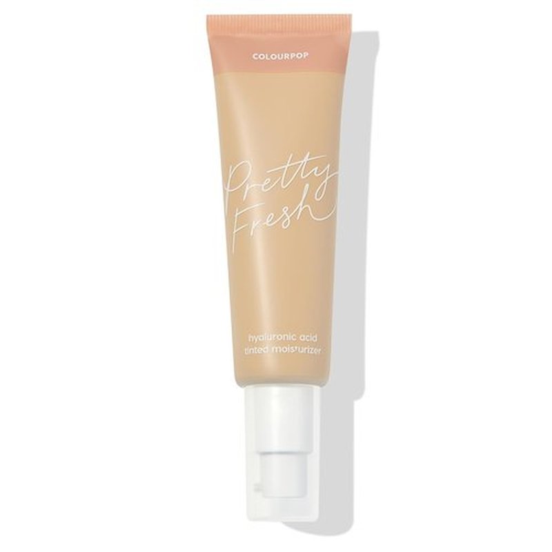 ColourPop Pretty Fresh Tinted Moisturizer - Hydrating Skin Tint with Hyaluronic Acid - Light 6W (1.45 oz)