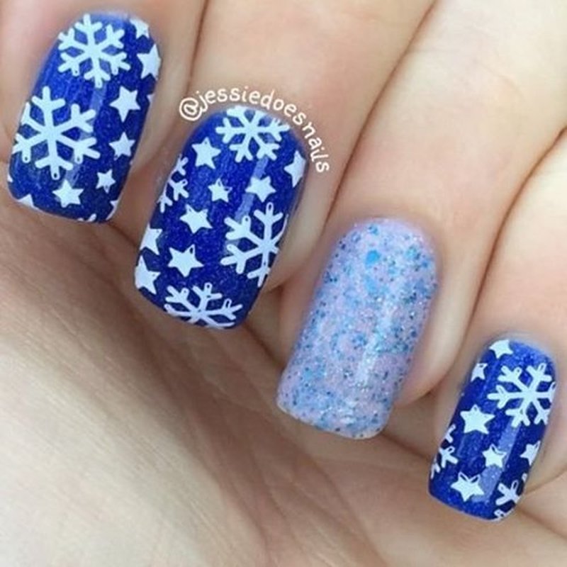 Gogoonly Nail Art Stamp Plate Collection St. Holly - Huge Size Stamping Image Plates Manicure Nail Designs DIY - BH000574