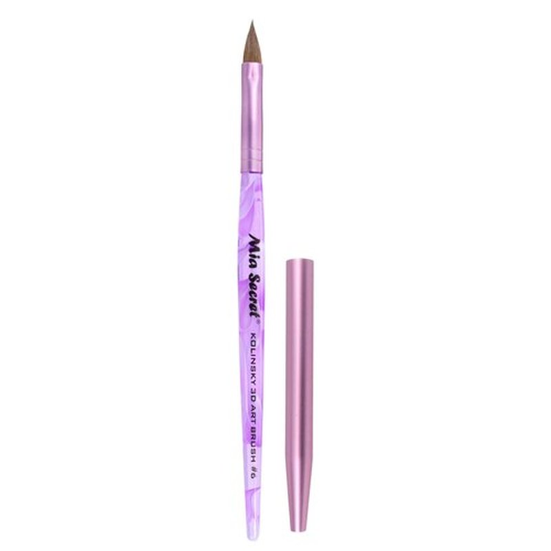Nail Brushes with Kolinsky Squirrel Hair by Mia Secret Store