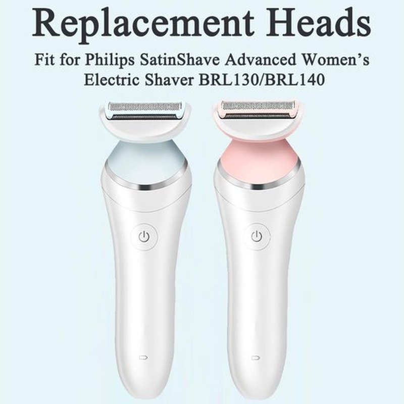 Philips SatinShave Advanced BRL140 Replacement Head - Wet & Dry Ladyshave Foil & Blade (Pink)