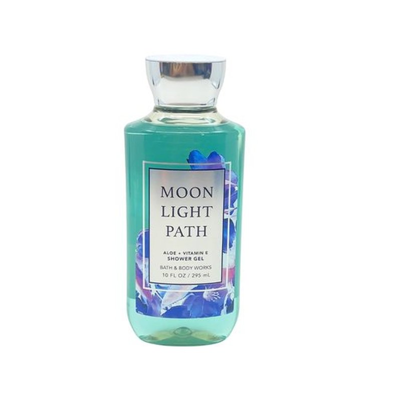 Bath & Body Works Moonlight Path 3pc bundle - Mist, Shower Gel & Body Cream - Gift Set for Women
